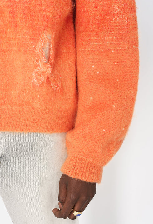 JOHN ELLIOTT Gradient Mohair Full-zip Mens Apparel